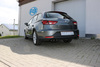 Fox Edelstahl Duplex Racing-Komplettanlage ab Kat Seat Leon ST 5F 1.2l 1.4l 1.8l (Mod. mit Starrachse) je 2x90mm rund doppelwandig abgeschrägt