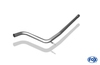 Fox Edelstahl Racing-Komplettanlage ab Kat Seat Arosa - 6H 1x90mm rund eingerollt gerade mit Absorber