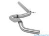 Fox Edelstahl Racing-Komplettanlage ab Kat Seat Leon 5F 1.2l 1.4l + 1.6-2.0l TDI ab 2012 (Mod. mit Starrachse) 2x80mm rund doppelwandig abgeschrägt