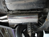 Fox Edelstahl Racing-Komplettanlage ab Kat. VW Golf 3 Variant 2x76mm rund eingerollt gerade mit Absorber