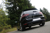 FOX Edelstahl Duplex Racing-Sportauspuffanlage ab Kat VW Golf 7 R je 2x115x85mm oval eingerollt abgeschrägt