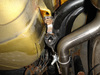 Fox Edelstahl Duplex Sportauspuff Renault Megane 1 Coach 1x90mm rund eingerollt gerade mit Absorber