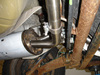 Fox Edelstahl Duplex Sportauspuff Renault Megane 1 Coach 1x90mm rund eingerollt gerade mit Absorber