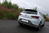 Fox Edelstahl Duplex Sportauspuff-Komplettanlage ab Kat Seat Leon 5F Cupra je 2x80mm rund doppelwandig abgeschrägt