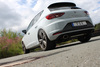 Fox Edelstahl Duplex Sportauspuff Seat Leon 5F Cupra je 140x90mm oval eingerollt abgeschrägt
