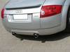 Fox Edelstahl Duplex Sportauspuff Audi TT 8N quattro Coupe u. Roadster 1x100mm rund eingerollt abgeschrägt