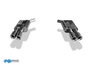 Fox Edelstahl Duplex Sportauspuff Audi A6 4G Typ C7 2.0l TFSI 2.8l FSI + quattro je 2x90mm rund eingerollt mit Absorber