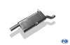 Fox Edelstahl Sportauspuff BMW 3er E30 318is 1x70mm rund scharf gerade
