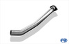 Fox Edelstahl Sportauspuff inkl. Verbindungsrohr BMW 3er E36 316i 318i Limo Touring Coupe Cabrio 2x76mm rund scharf gerade