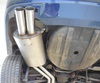 Fox Edelstahl Sportauspuff BMW 3er E46 320d Limousine/Touring/Coupe/Cabrio 2x76mm rund scharf gerade