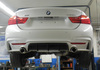FOX Edelstahl Duplex Sportauspuff BMW 4er F36 420i 428i je 80mm rund eingerollt