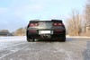 FOX Edelstahl Sportauspuff mittig Corvette C7 inkl. Z06 (mit originalem AFM und NPP) 4x100mm rund doppelwandig abgeschrägt