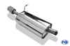 FOX Edelstahl Sportauspuff Dacia Duster 1.2 TCe 125 4x2 90mm rund eingerollt