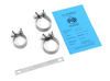 Fox Edelstahl Duplex Sportauspuff inkl. Verbindungsrohr Audi A4 B7 quattro Typ 8E Limousine/ Avant 3.0l TDI 1x90mm rund eingerollt abgeschrägt mit Absorber