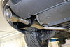 Fox Edelstahl Duplex Sportauspuff Audi A6 4F Typ C6 quattro Limousine u. Avant TDI 1x90mm rund eingerollt abgeschrägt mit Absorber