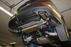 FOX Edelstahl Duplex Sportauspuff Ford Mondeo Mk5 1.5 EcoBoost je 115x85mm oval eingerollt seitlich abgeschrägt