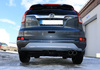 Fox Edelstahl Sportauspuff Honda CR-V 4 ab 2012 2x90mm rund doppelwandig abgeschrägt