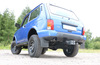 FOX Edelstahl Sportauspuff Lada Niva 4X4 Urban 90mm rund