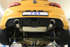 FOX Edelstahl Duplex Sportauspuff Opel Corsa E OPC je 100mm rund doppelwandig abgeschrägt