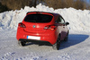 FOX Edelstahl Sportauspuff Opel Corsa E 1.4 Turbo 129x106mm oval eingerollt abgeschrägt