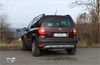 Fox Edelstahl Sportauspuff Skoda Yeti Frontantrieb 2x80mm rund eingerollt