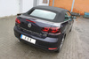 FOX Edelstahl Sportauspuff VW Golf 6 Cabrio 90mm rund eingerollt mit Absorber