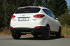 Fox Edelstahl Duplex Sportauspuff Hyundai ix35 je 1x100mm rund eingerollt gerade