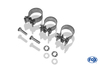 FOX Edelstahl Duplex Sportauspuff Hyundai i30 1.6 GDI Turbo Typ GDH je 100mm rund eingerollt