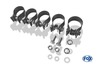 Fox Edelstahl Duplex Sportauspuff Hyundai ix35 je 1x100mm rund eingerollt gerade