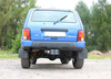 FOX Edelstahl Sportauspuff Lada Niva 4X4 Urban 90mm rund