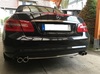 Fox Edelstahl Duplex Sportauspuff Mercedes E-Klasse Coupe C207 4-Zylinder (Baureihe W212) 2x70mm rund eingerollt abgeschrägt