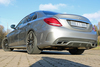 Fox Edelstahl Duplex Sportauspuff Mercedes C-Klasse C63 AMG + C63S AMG W205 ab 2014