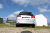 Fox Edelstahl Duplex Sportauspuff Opel Vectra C Caravan OPC je 142x78mm trapezförmig eingerollt gerade