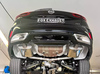 FOX Edelstahl Duplex Sportauspuff Opel Insignia B Sports Tourer 2.0l Turbo GSi für originalen Endrohrausgang