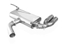 Fox Edelstahl Sportauspuff Skoda Yeti Frontantrieb 2x80mm rund eingerollt