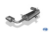 Fox Edelstahl Duplex Sportauspuff Suzuki Grand Vitara JT 5-Tür je 160x80mm flachoval eingerollt abgeschrägt