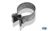 Fox Edelstahl Sportauspuff BMW 3er E30 318is 1x70mm rund scharf gerade