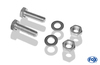 Fox Edelstahl Duplex Sportauspuff Toyota MR2 W2 Bj.89-99 1x90mm rund eingerollt gerade mit Absorber