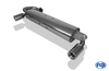 Fox Edelstahl Duplex Sportauspuff Toyota MR2 W2 Bj.89-99 1x90mm rund eingerollt gerade mit Absorber