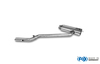 Fox Edelstahl Sportauspuff Trabant 1.1l Limousine u. Kombi 1x55mm rund scharf gerade