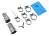 Fox Edelstahl Duplex Sportauspuff VW Golf 7 1.2l 1.4l TSI 1.6l TDI je 2x80mm rund doppelwandig