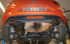FOX Edelstahl Duplex Sportauspuff VW Polo AW 1.0 TSI je 145x65mm trapezförmig eingerollt abgeschrägt