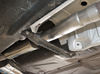 Fox Edelstahl Sportauspuff-Komplettanlage ab Kat Audi 80/90 89 B3 Limousine/Coupe u. B4 Cabrio 2x55mm rund scharfkantig