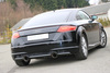 FOX Edelstahl Duplex Sportauspuff-Komplettanlage ab Kat Audi TT 8S/FV quattro je 100mm rund doppelwandig abgeschrägt