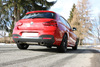 FOX Edelstahl Duplex Sportauspuffanlage ab Kat BMW 1er F20 F21 M140i je 100mm rund eingerollt abgeschrägt