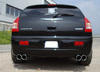 Fox Edelstahl Duplex Sportauspuff-Komplettanlage ab Kat Chrysler 300 C SRT8 Limousine/Kombi ab 04 2x100mm rund eingerollt abgeschrägt mit Absorber