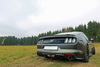 Fox Edelstahl Duplex Sportauspuff-Komplettanlage ab Kat Ford Mustang VI 6 ab 2014 5.0l GT je 1x100mm rund doppelwandig abgeschrägt