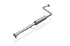 Fox Edelstahl Sportauspuff-Komplettanlage ab Kat Honda Accord 5 Typ CE8 CE9 Bj.93-97 160x80mm flachoval eingerollt abgeschrägt mit Absorber