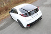 FOX Edelstahl Duplex Racing-Komplettanlage ab Kat. Honda Civic 9 FK2 Hatchback je 2x90mm rund eingerollt