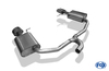 FOX Edelstahl Duplex Sportauspuffanlage ab Kat. Seat Leon ST Cupra 300 4Drive Typ 5F je 160x90mm oval eingerollt seitlich abgeschrägt mit Absorber